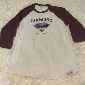Diamond Supply 3/4 sleeve tee